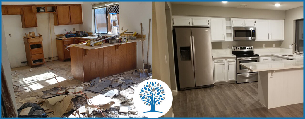 Before and After Kitchen Renovation